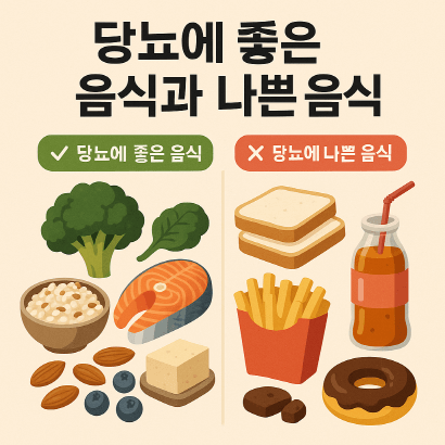 당뇨병, 음식만 바꿔도 삶이 달라진다 : 당뇨에 좋은 음식과 나쁜 음식 총정리