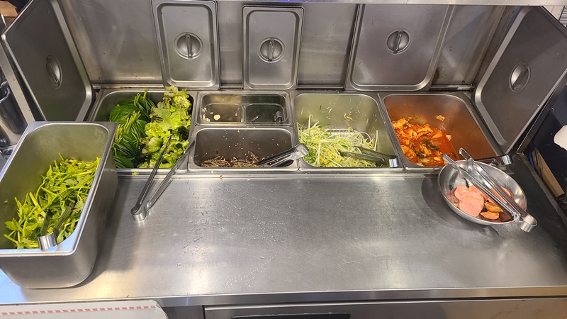 산본 칠보삼겹살 셀프바