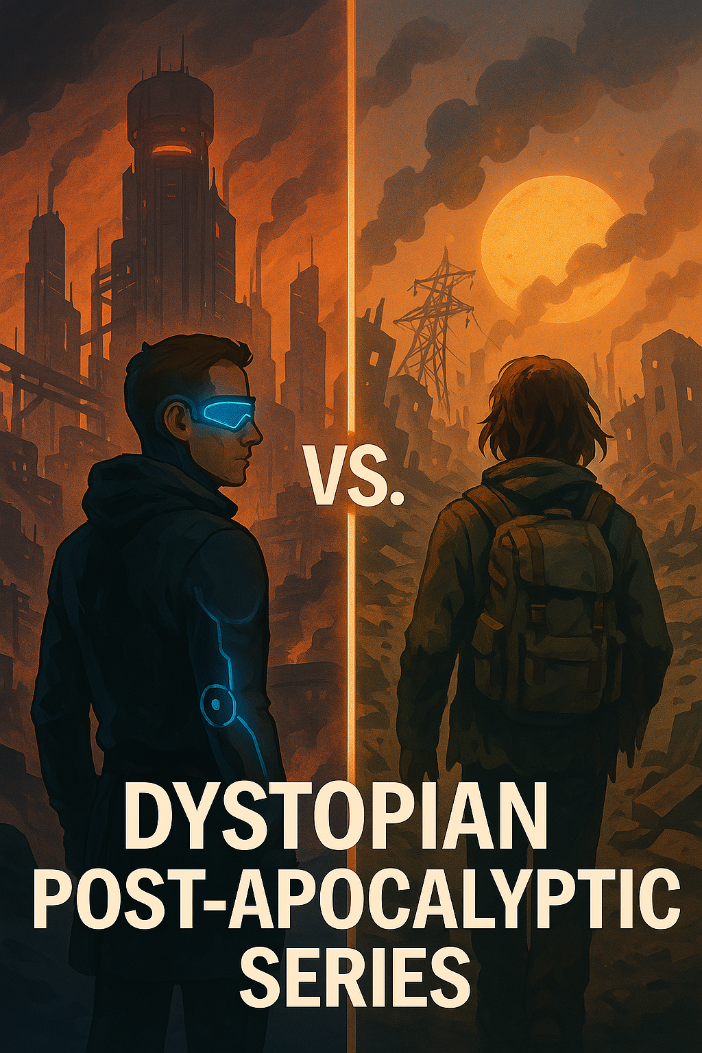 디스토피아·포스트아포칼립스 시리즈 비교 관련 사진