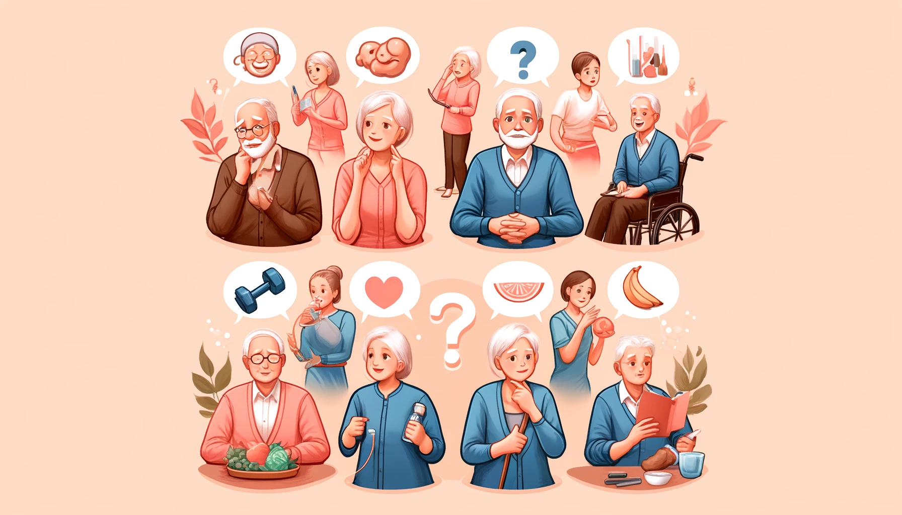 치매 관련 이미지