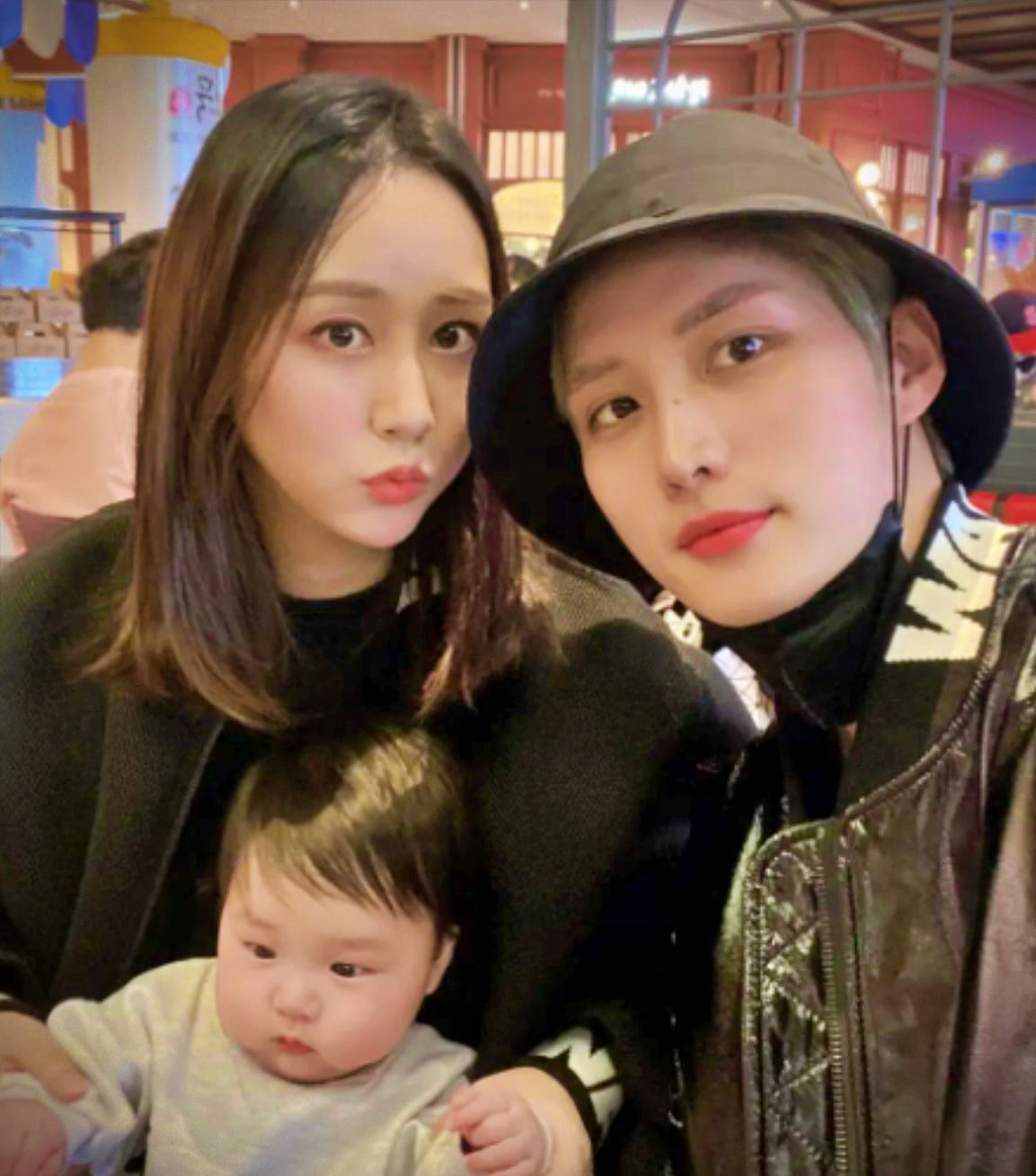 펜싱-준호-가족-셀카