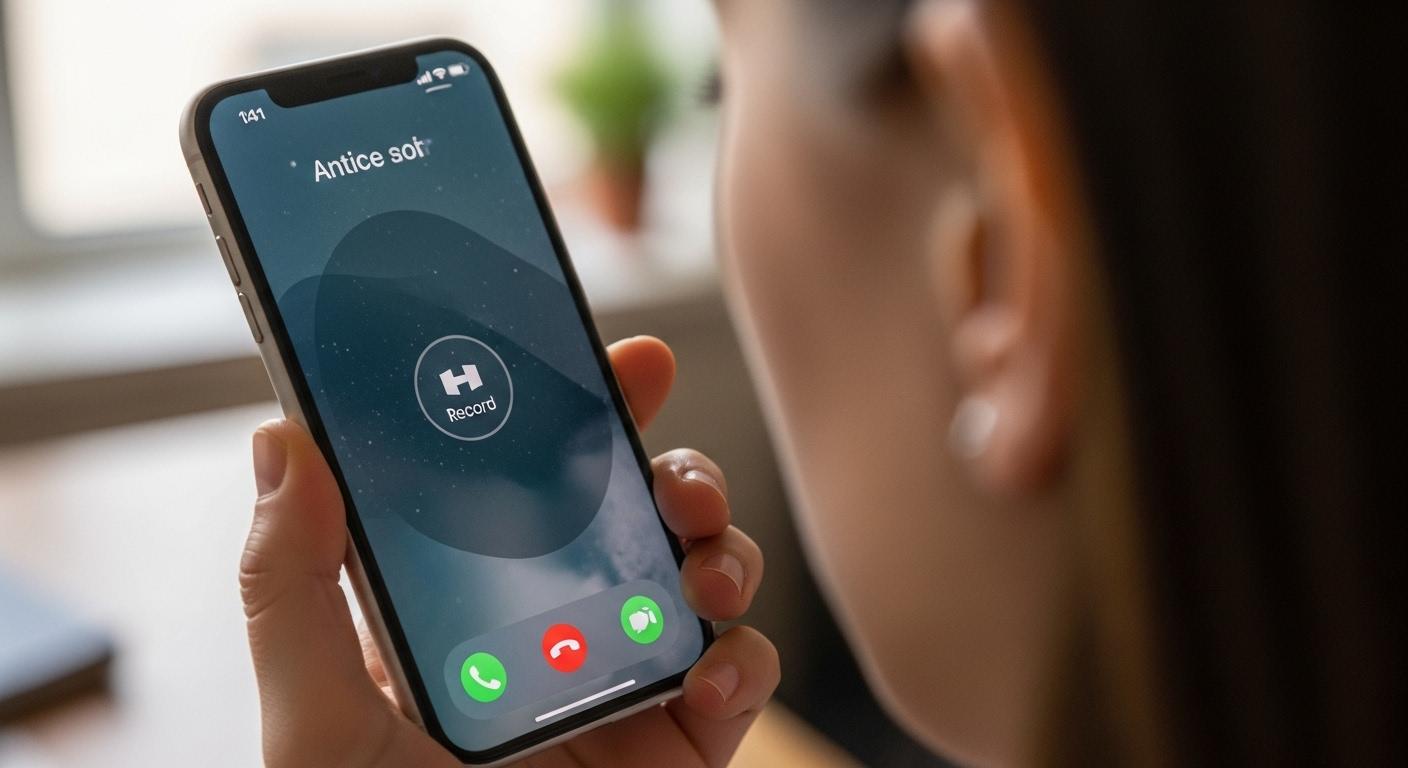 아이폰 통화 녹음 자동
