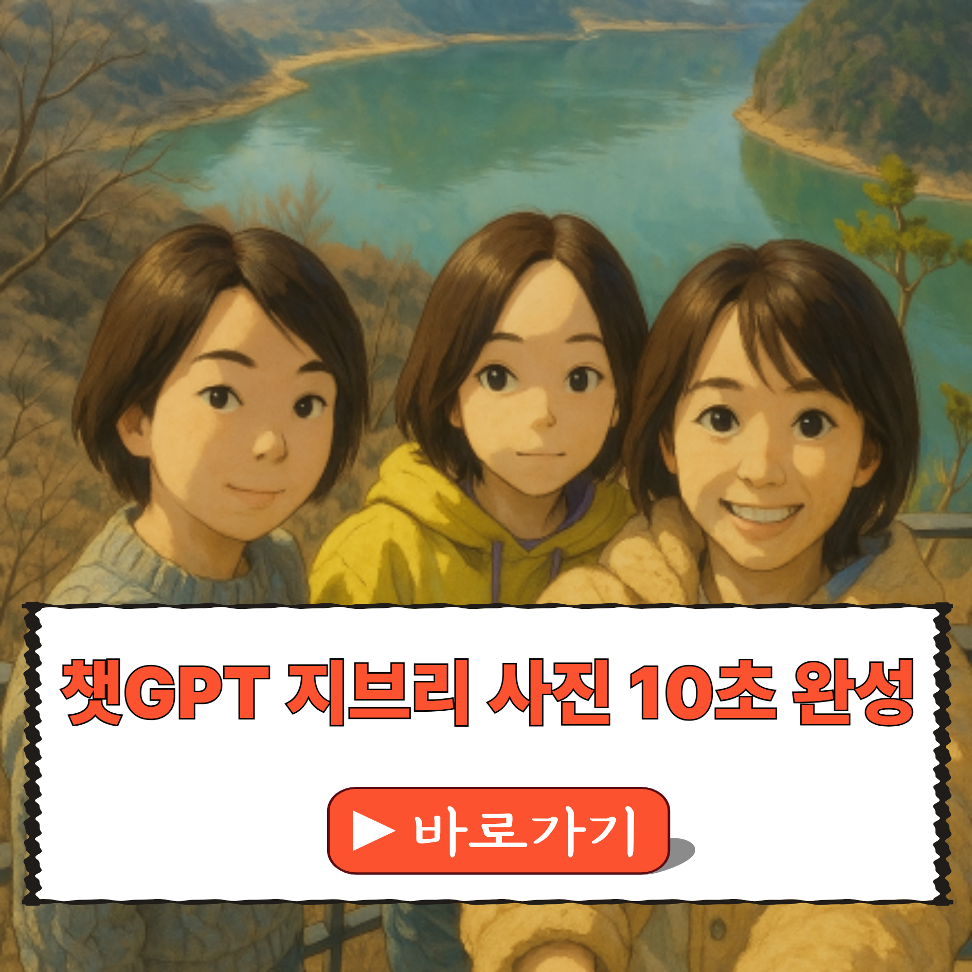 챗GPT 지브리 스타일 사진