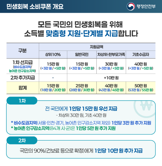 소비쿠폰 개요