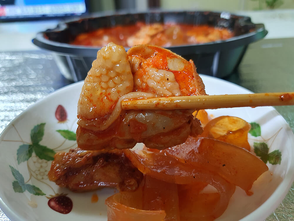 CU편의점 자이언트 닭볶음탕10