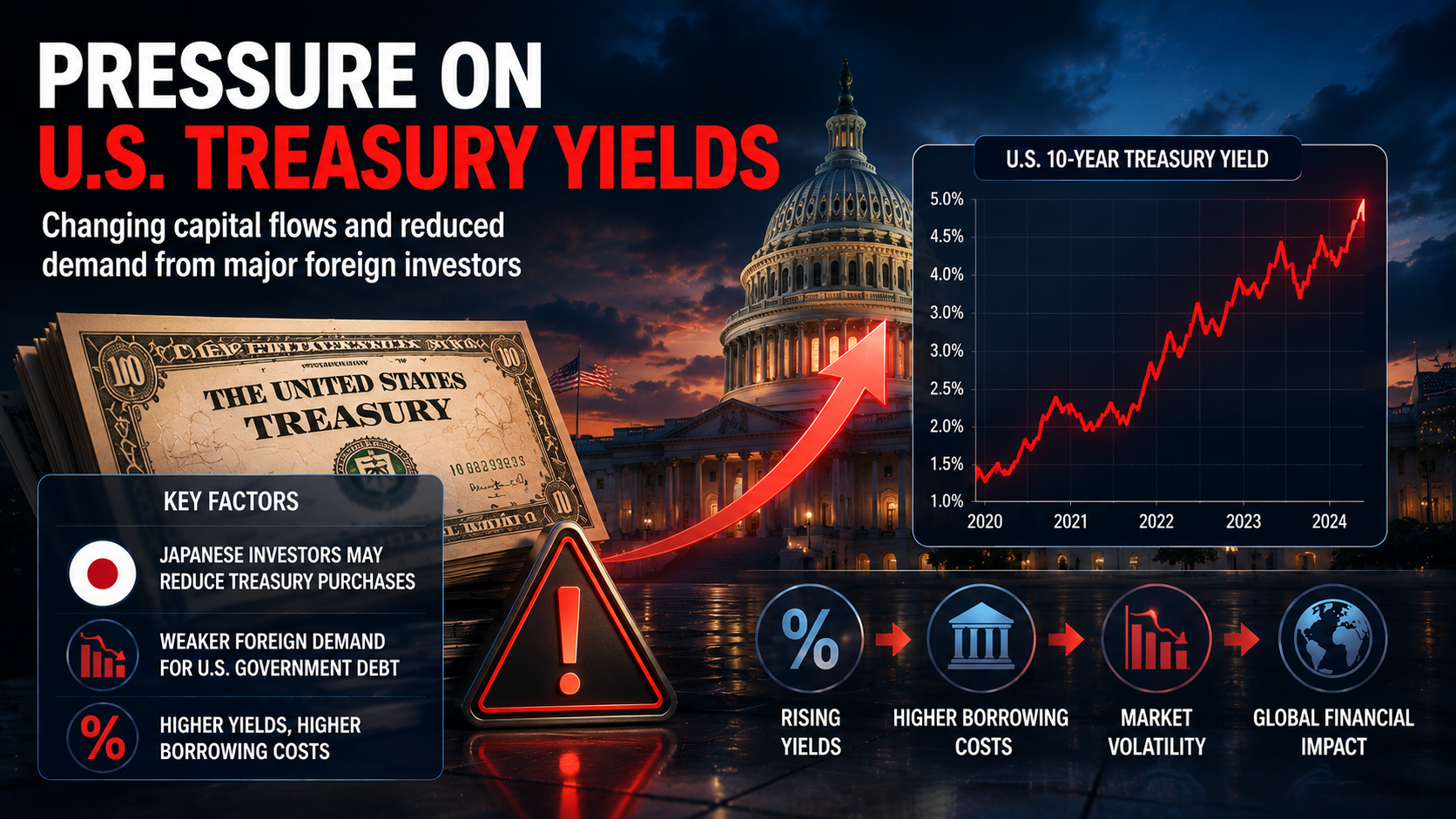 Rising U.S. Treasury yields and bond market