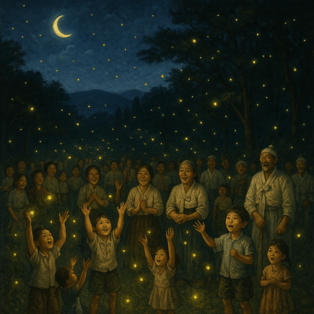 여름 밤의 반딧불 축제 – 사라진 빛, 남은 기억