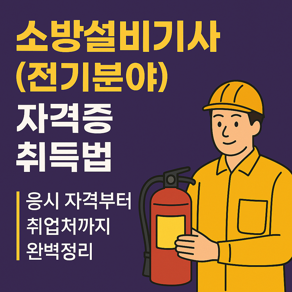 소방설비기사(전기분야) 자격증 취득법