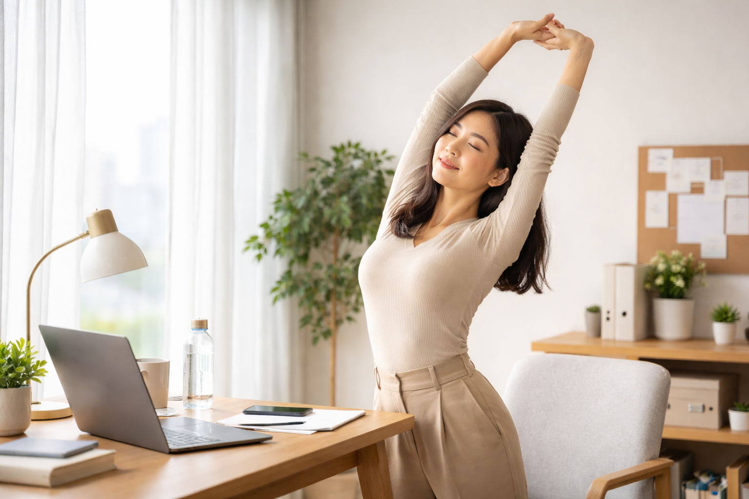 장시간 앉아 있을 때 생기는 건강 문제 총정리