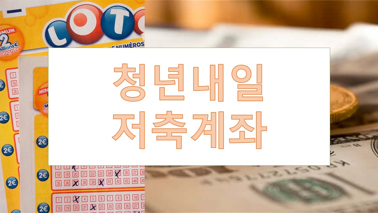 청년내일저축계좌 청년도약계좌 비교분석