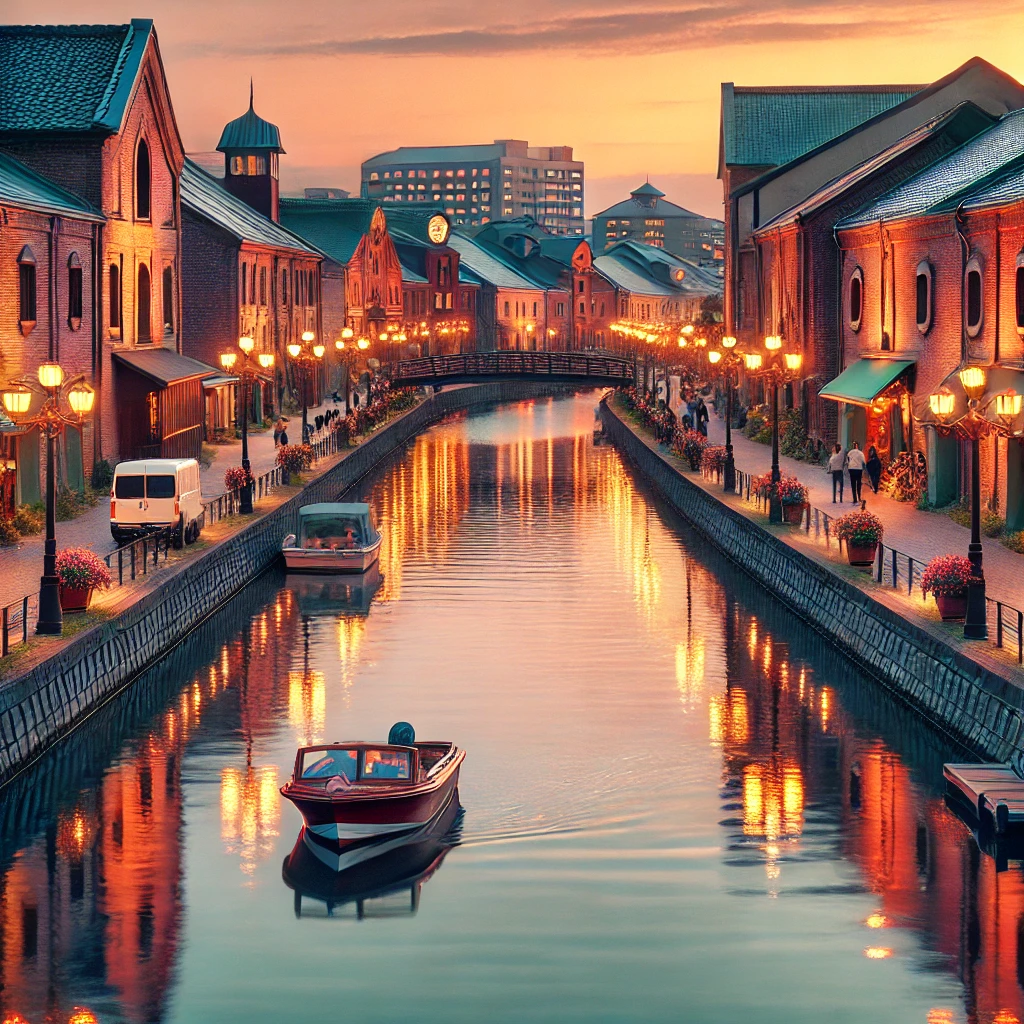 낭만 가득한 오타루 운하