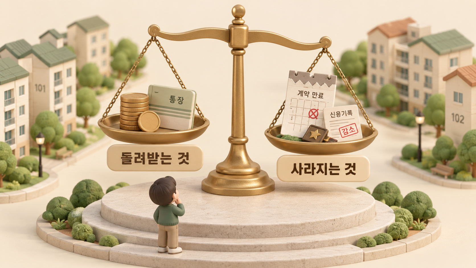 돌려받는 것과 사라지는 것