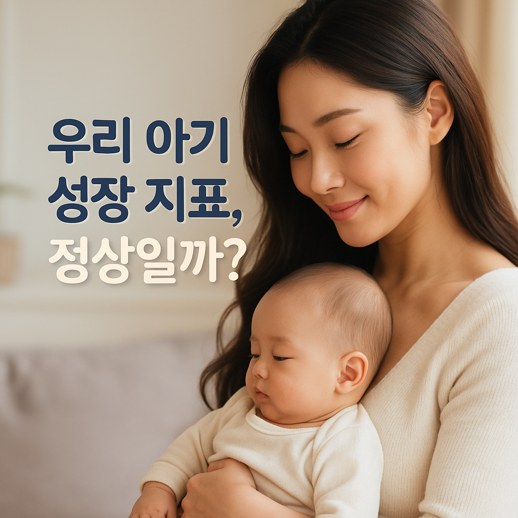 아기 성장 지표, 혹시 늦는 걸까? 엄마라면 궁금할 이야기
