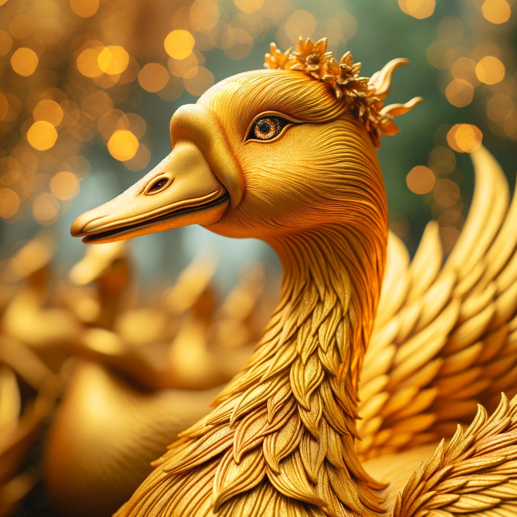 동화 황금 거위 줄거리 결말 교훈