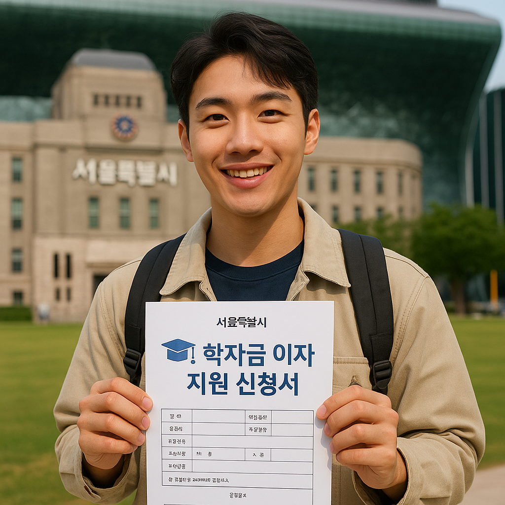 2025 서울시 학자금 대출 이자 지원, 지금 신청 안 하면 전액 자비로 납부?!