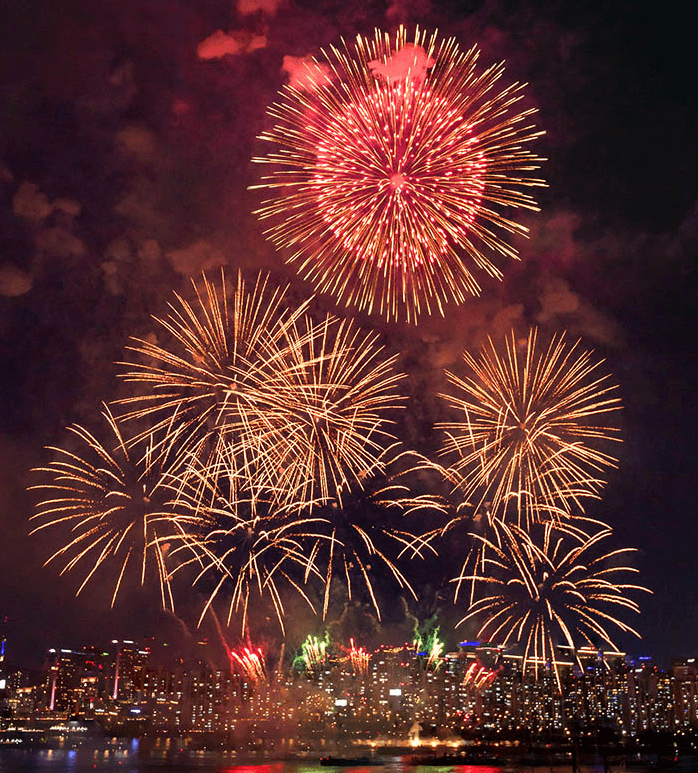 서울세계불꽃축제-불꽃사진
