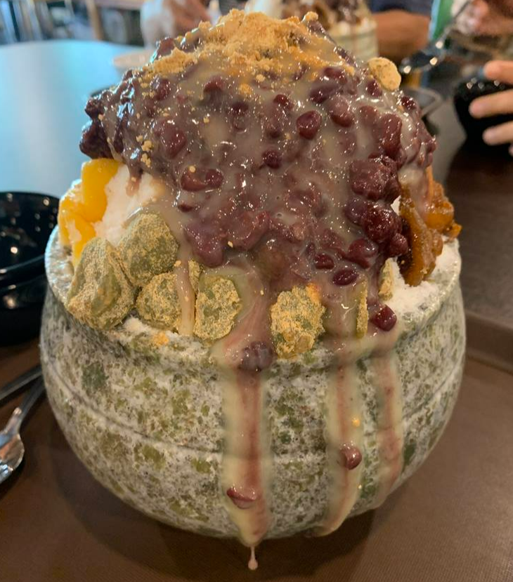 궁중타래옥빙수