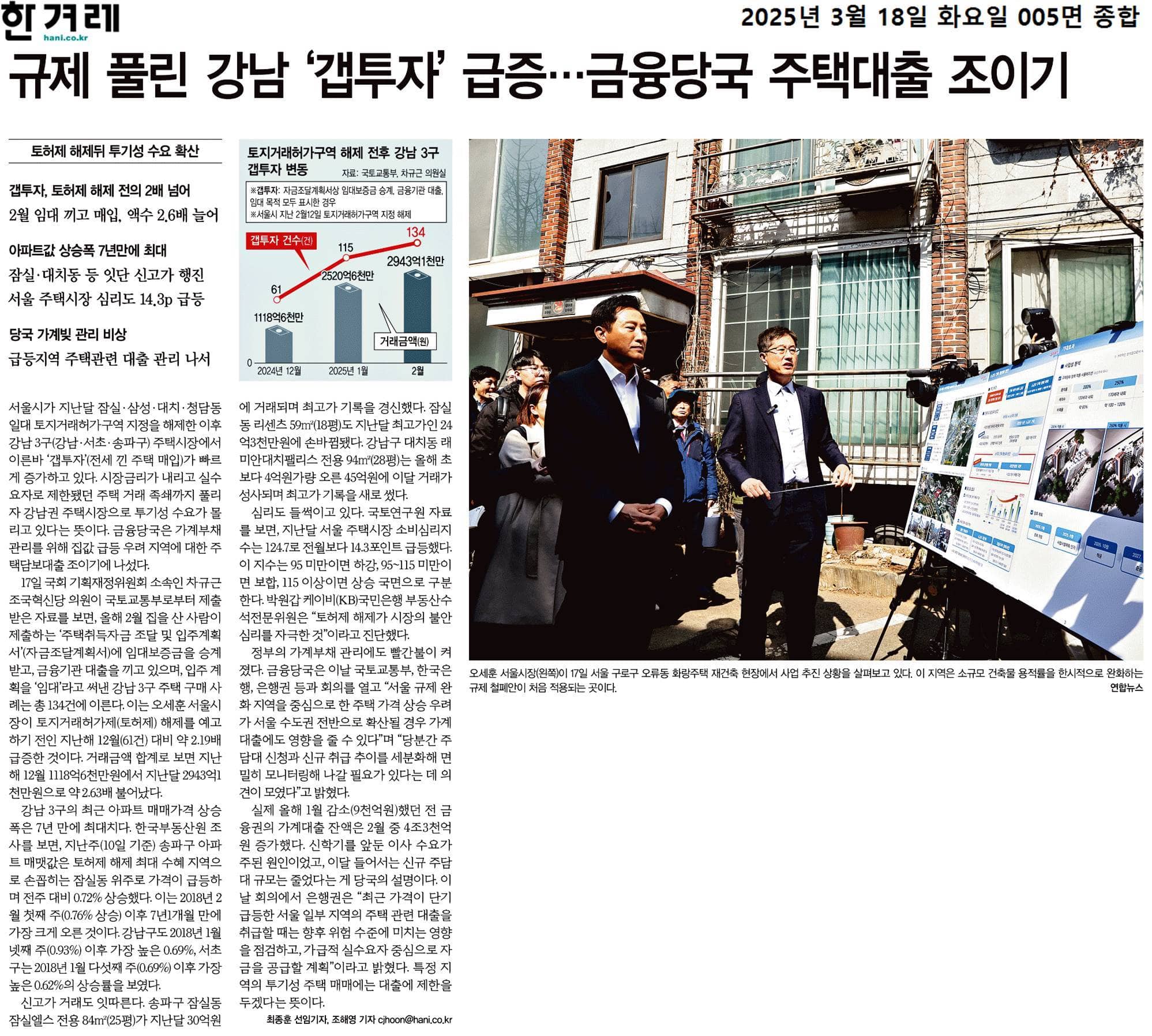 토지거래허가제 해제를 설명하는 사진