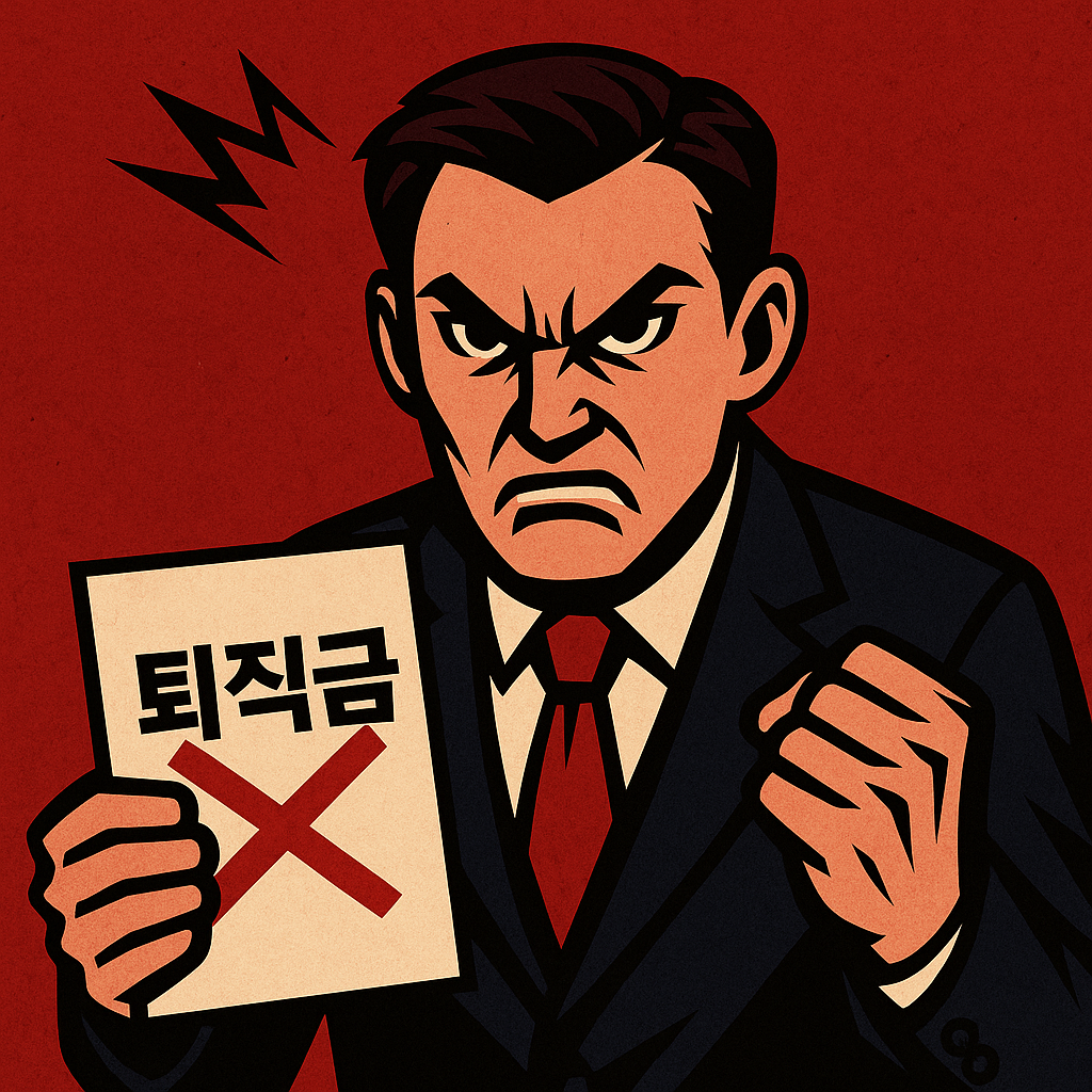 화가 난 근로자 이미지