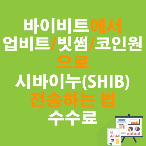 바이비트에서 업비트·빗썸·코인원으로 시바이누(SHIB) 전송하는 법 + 수수료