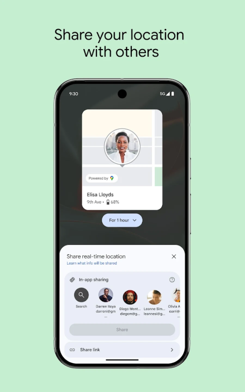 Google의 내 기기 허브, 분실 핸드폰 위치 확인, 자녀 핸드폰 위치공유 어플