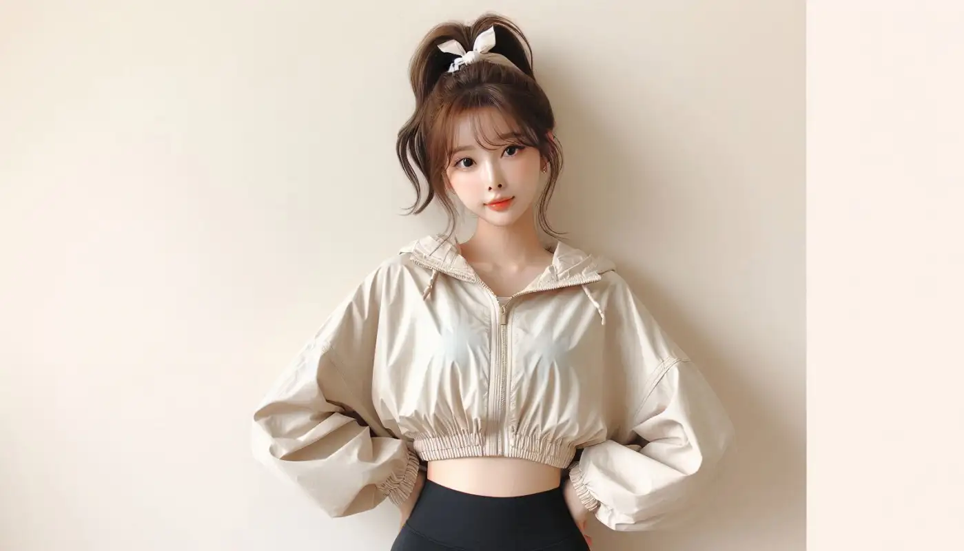 배에-가스-빼는법으로-관리하는-여성의-모습