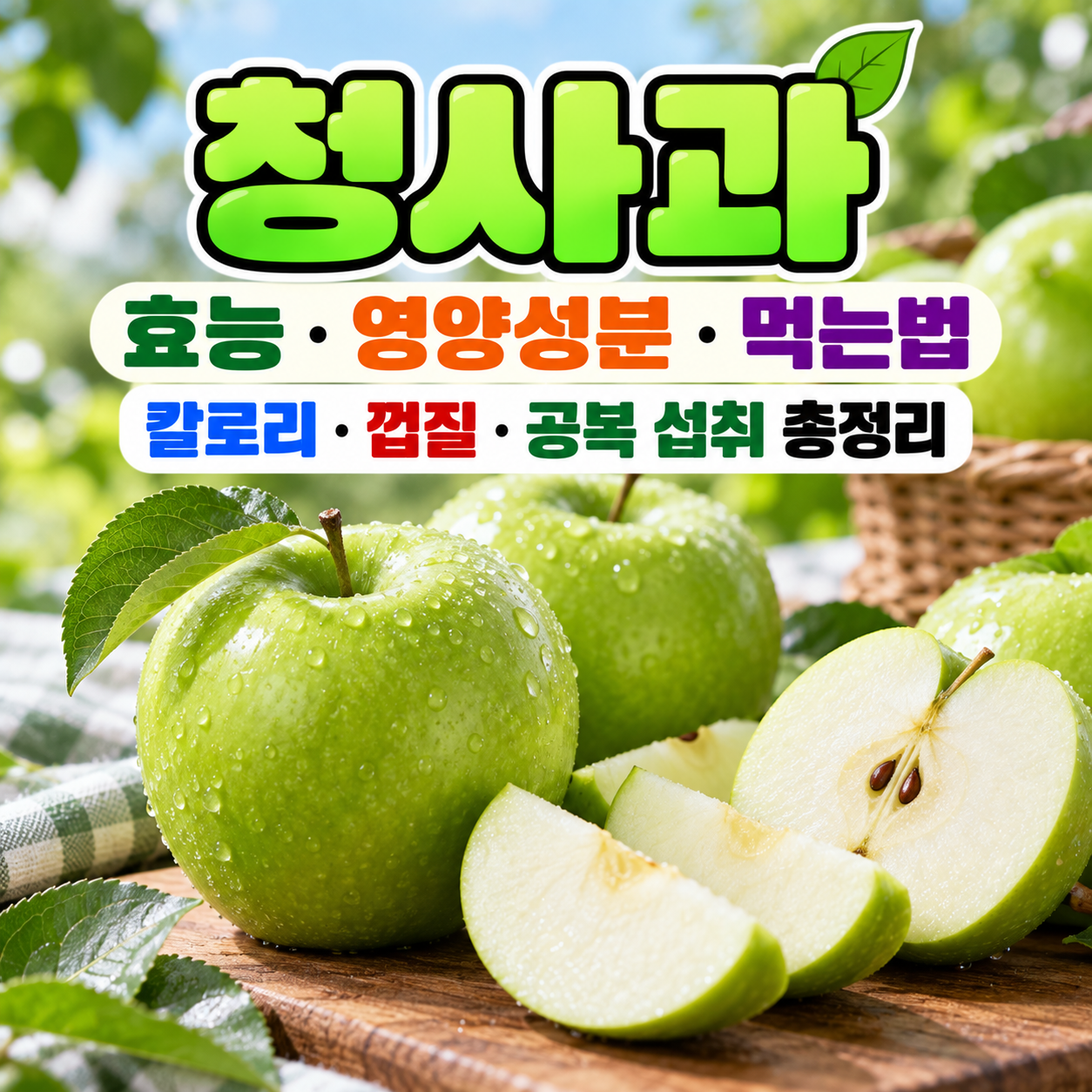 청사과 효능