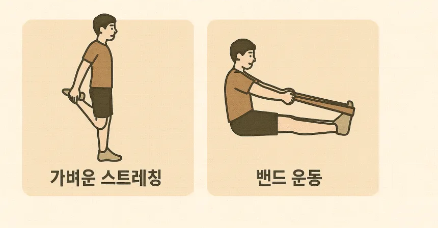 인대 늘어났을 때 치료법