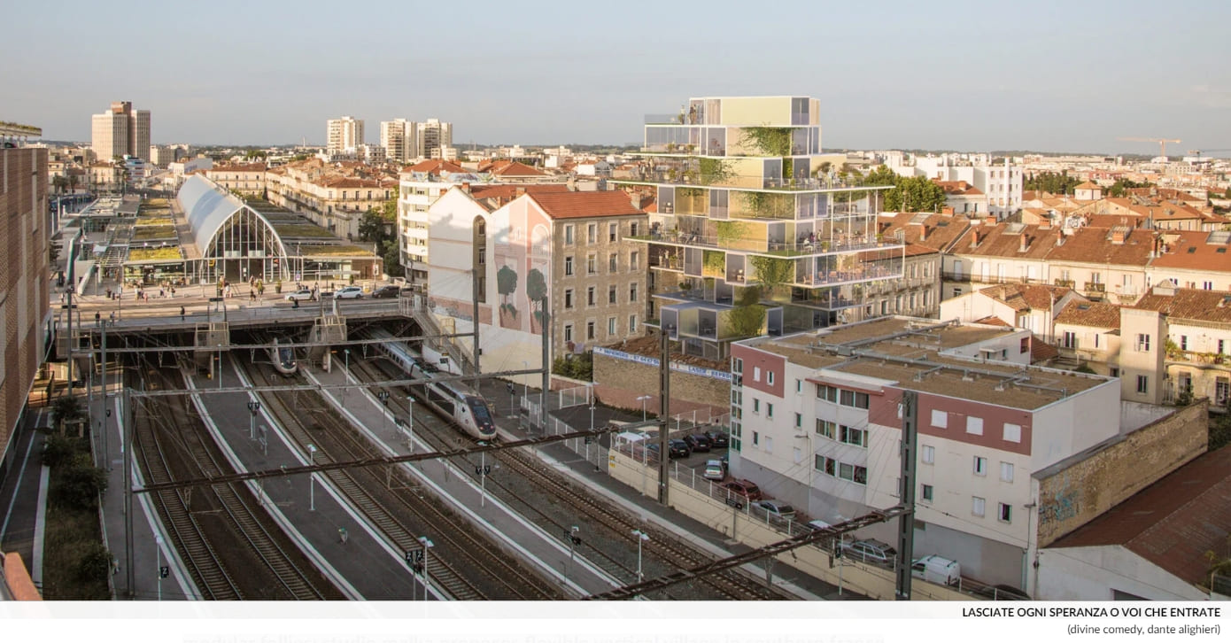 프랑스 몽펠리에 랜드마크 '모듈러 폴리' Modular follies: studio malka proposes flexible vertical village in southern france