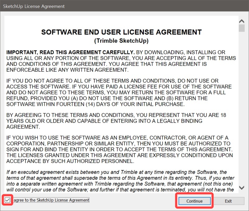 스케치업 무료다운