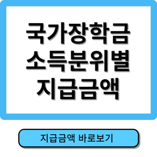 2024 국가장학금 지급금액