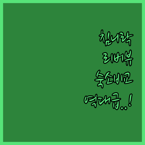 미국 침니 락 여행 리버뷰 숙소 2곳..