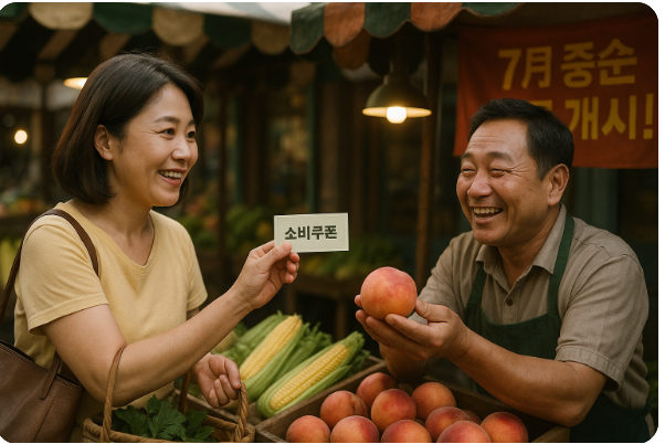 소비쿠폰 곤련 이미지