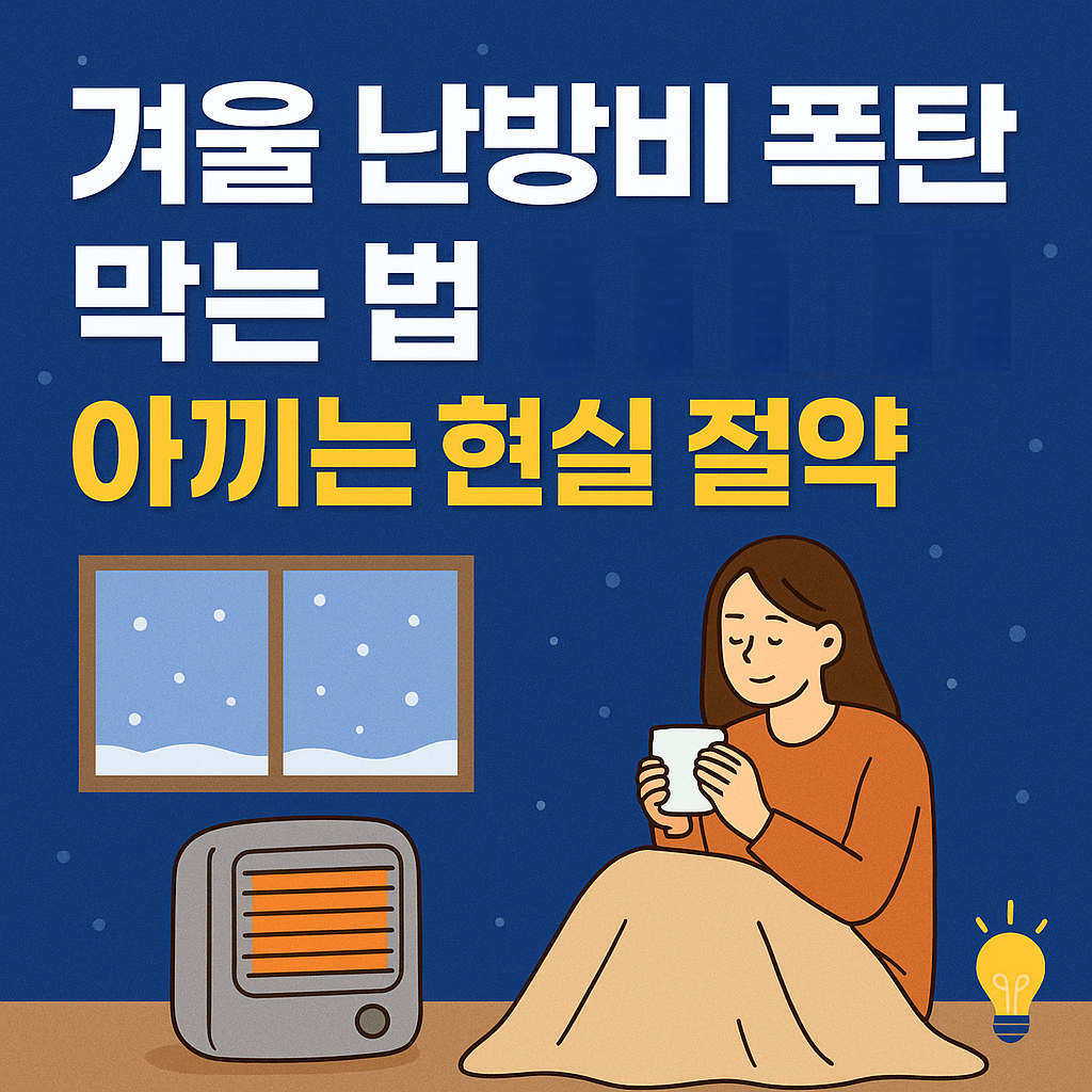 겨울 난방비 폭탄 막는 법｜한 달 3만 원 아끼는 현실 절약 루틴
#겨울준비 #난방비절약 #전기세절약 #에너지바우처 #겨울알뜰소비 #난방용품추천 #블프세일 #십일절할인 #겨울필수템 #생활꿀팁