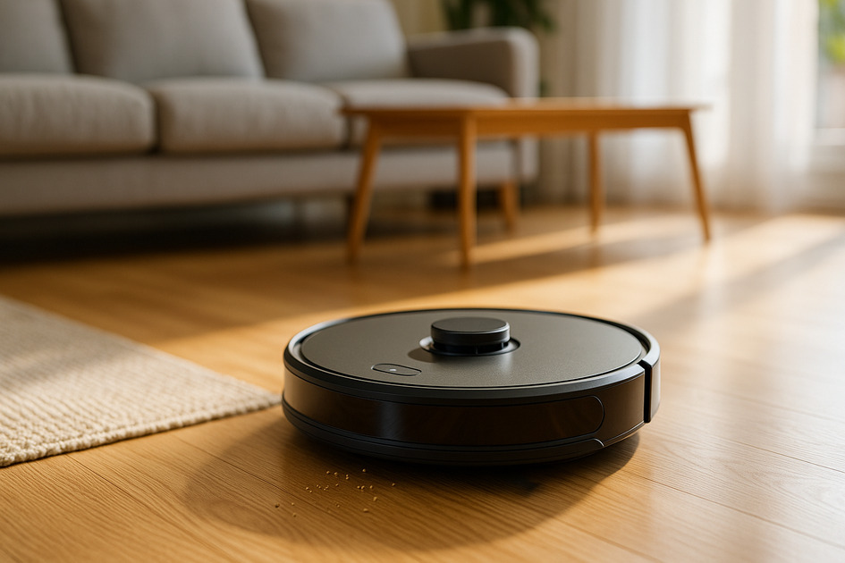 ๋ก๋ด์ฒญ์๊ธฐ๊ฐ ๋ฐ๋ฅ์ฒญ์ ํ๊ณ ์๋ ์ด๋ฏธ์ง