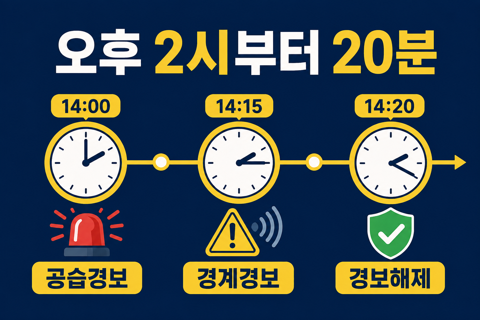 2026 민방위 훈련 오후 2시부터 오후 2시 20분까지 시간표