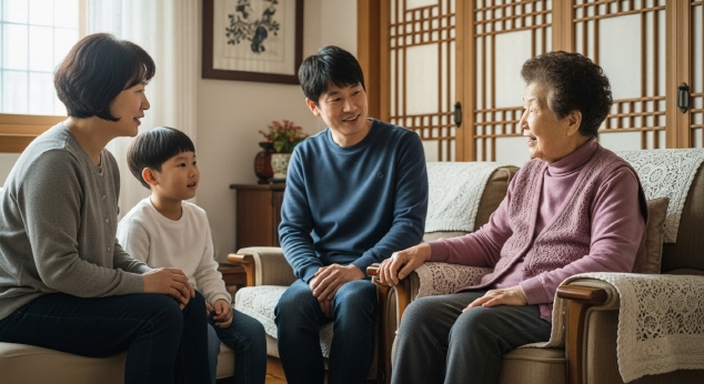 장기요양서비스와 가족