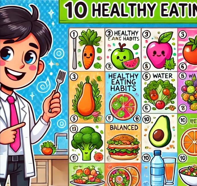 건강한 식습관 형성하는 10가지 방법