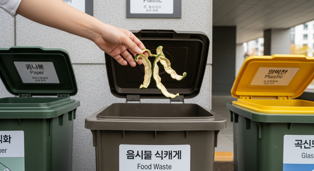 수박껍질 분리수거