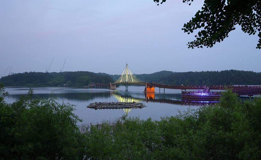 은파호수공원 둘레길 사진