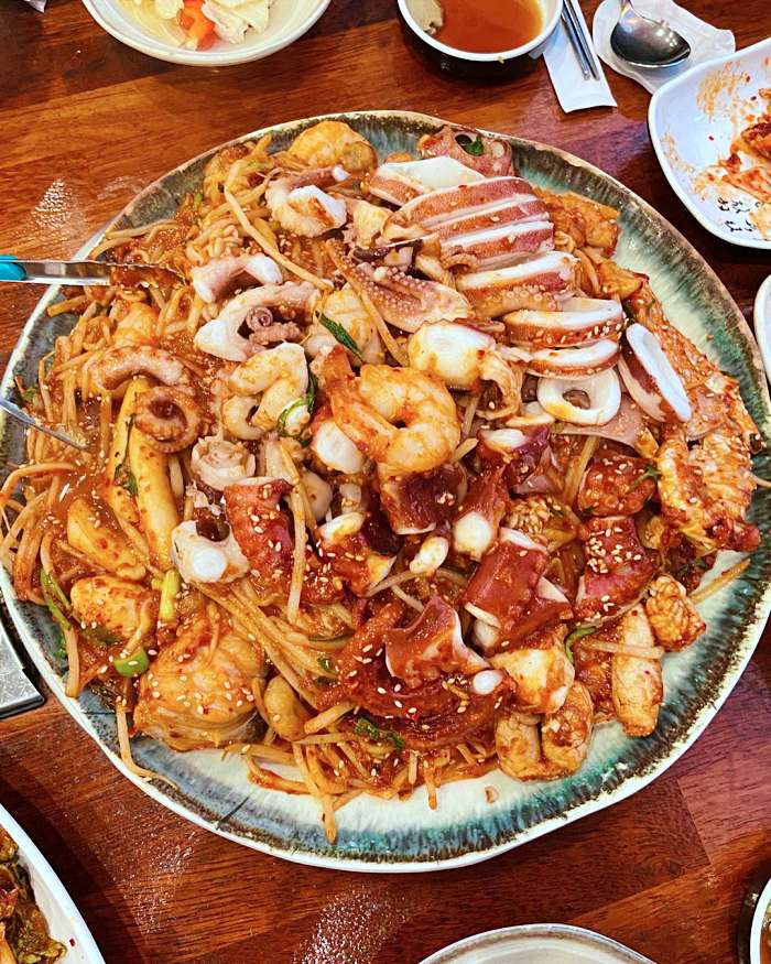 강동 둔촌동 맛집 해물탕