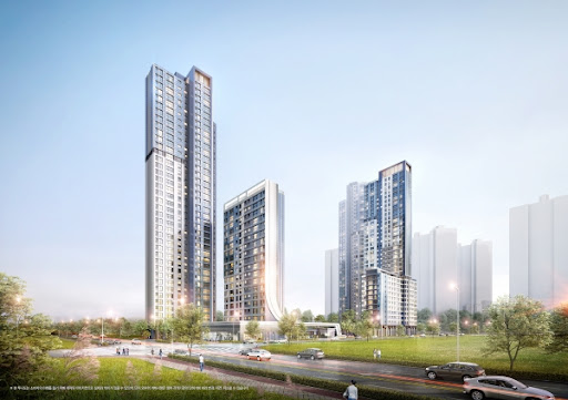 송도 센터닝러 단지 이미지