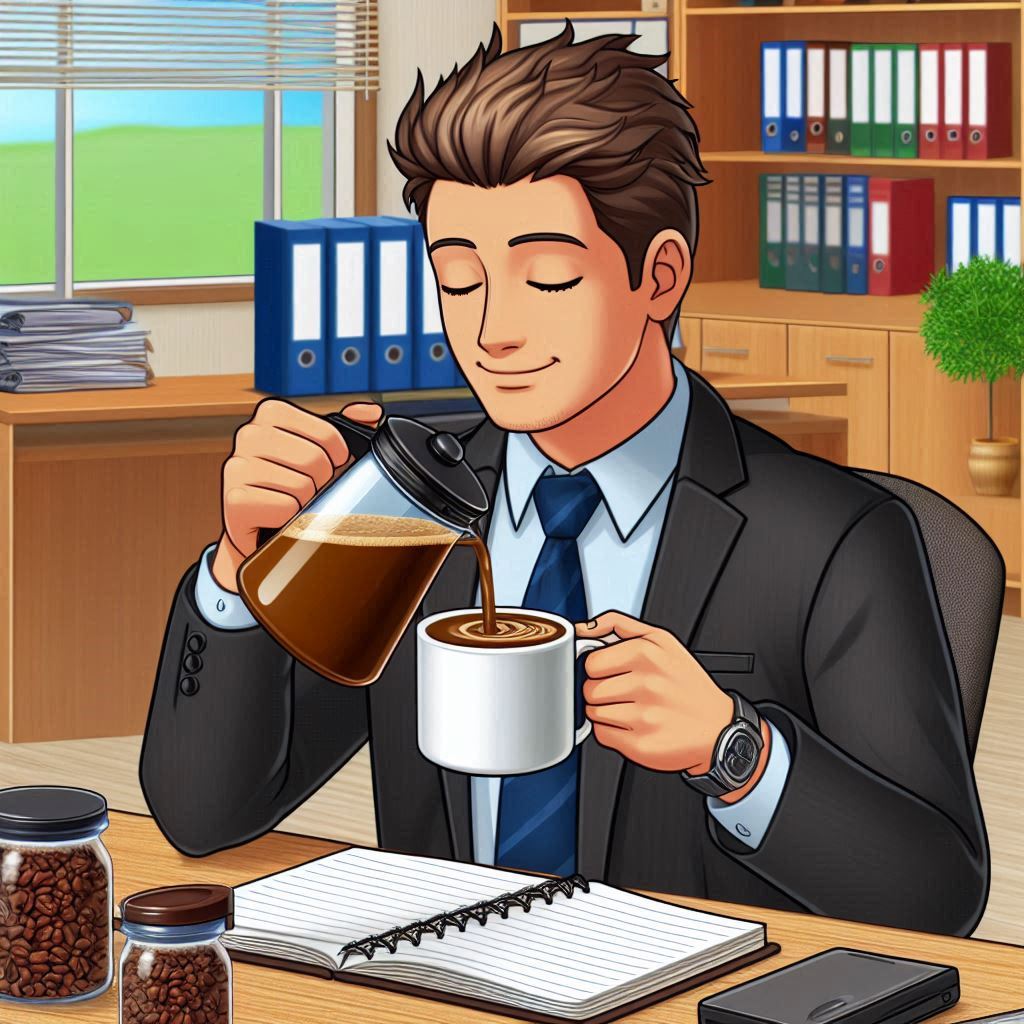 직장인 커피 습관