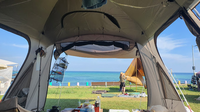 제주도 김녕해수욕장야영장 미리보기