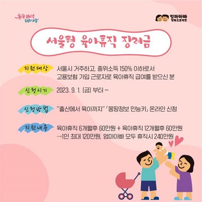 서울형육아휴직장려금