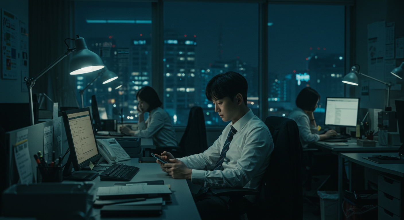 “눈치 보여서 퇴근 못 해요” 요즘 사무실 분위기 (정시퇴근, 눈치문화, 피로사회)