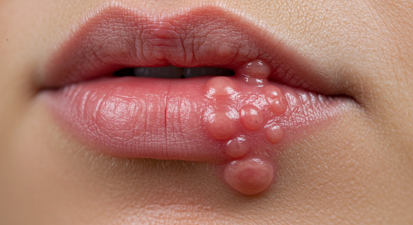 입술에 물집이 생기는 이유, 입술 헤르페스 빨리 없애는방법 7가지 (+바이러스 치료법)
