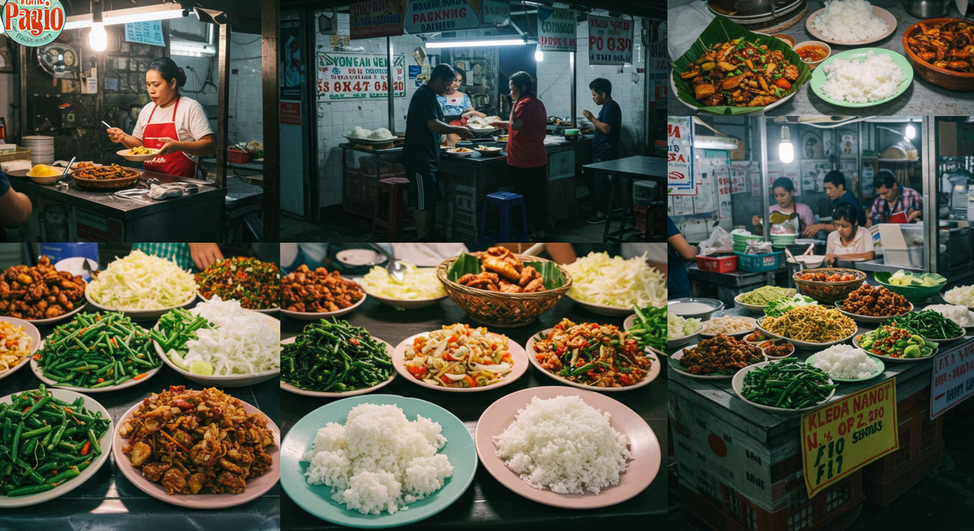 현지 로컬 식당