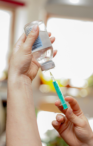 주사관련 한 다이어트 사진