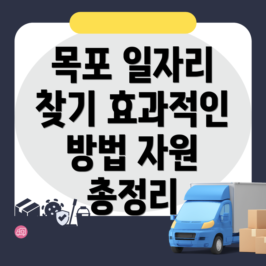 목포시 일자리